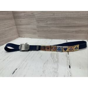 Cub Scout Belt With 7 Awards Slides Boy Scouts